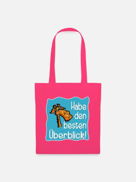 GIRAFFE PROJEKT AUFGABEN - Stoffbeutel - Azalea
