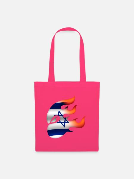 Flagge Israels - Israel - Ninja - Stoffbeutel - Azalea