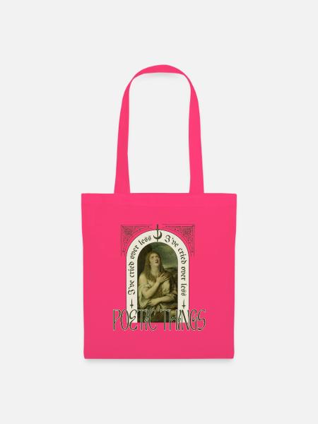 Poetic Things – Iconic Cry Art - Stoffbeutel - Azalea