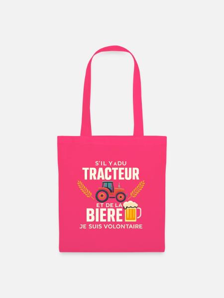 Traktor- und Bierfreiwilliger - Stoffbeutel - Azalea