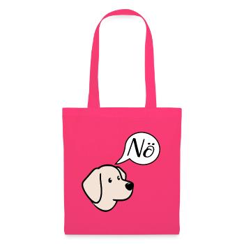Nein Hunde - Stoffbeutel - Azalea - Vorne