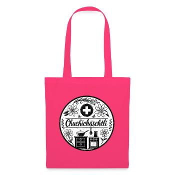 Chuchichäschtli - Swiss cult term - Tote Bag - azalea - Front