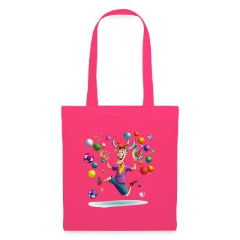 Fête de jonglerie du taureau du jubilé - Sac en tissu - rose azalée - Devant
