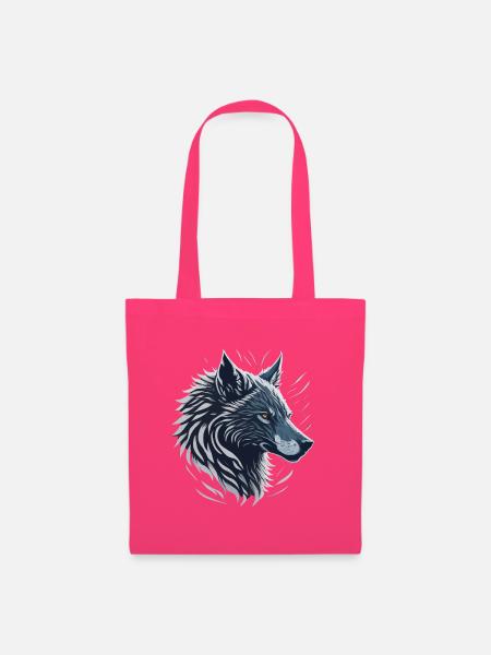 Blue Wolf - Stoffbeutel - Azalea
