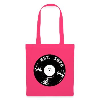 Est 1976 Vinyl  - Stoffbeutel - Azalea - Vorne