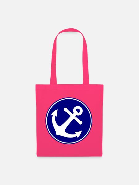 Anker Symbol - Stoffbeutel - Azalea