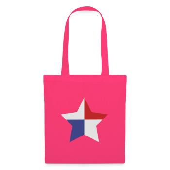 Panama star-shaped flag - Tote Bag - azalea - Front