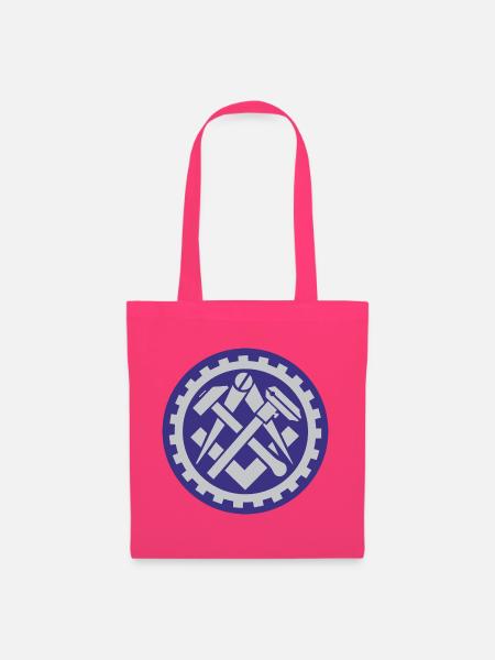 51178_Mechatroniker, Werkzeugwelt Emblem - Stoffbeutel - Azalea