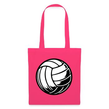 Volleyball Ball - Stoffbeutel - Azalea - Vorne