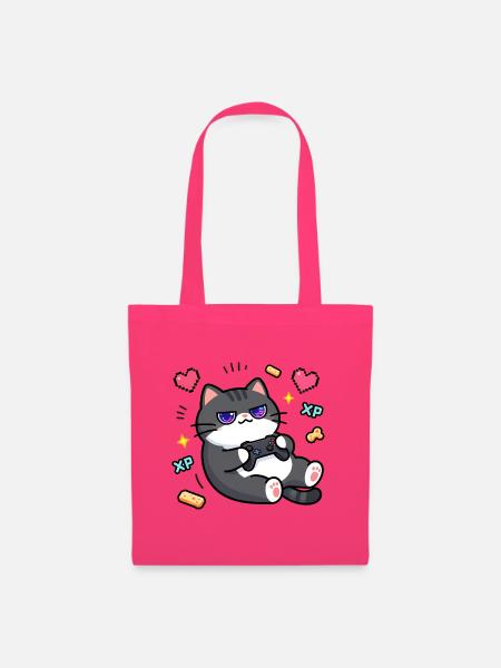 Chat Gamer Konsole Retro - Stoffbeutel - Azalea