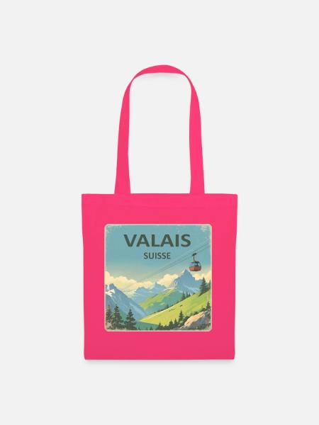 Valais - Stoffbeutel - Azalea