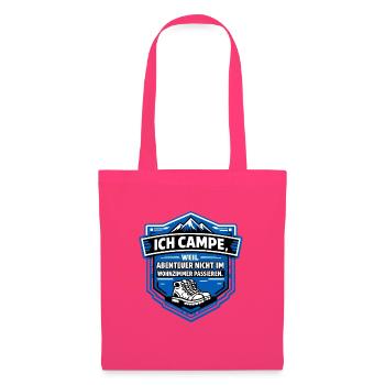 I'm going camping - Tote Bag - azalea - Front