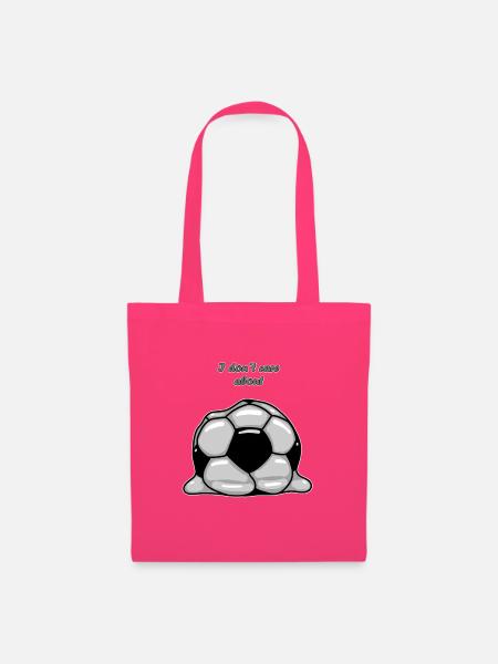 I Don’t Care About Football – Funny Design - Stoffbeutel - Azalea