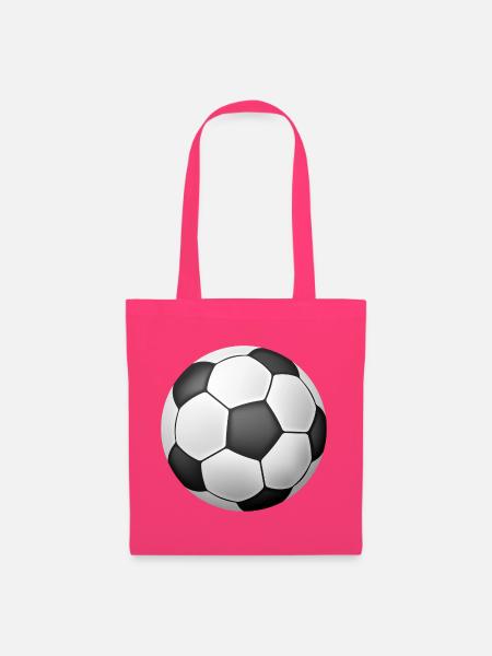 Soccer Ball Classic Monochrom - Stoffbeutel - Azalea