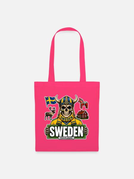 SkullCostume World Edition: Schweden - Stoffbeutel - Azalea