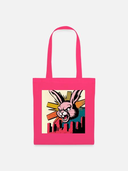 Evil Bunny Rampage - Stoffbeutel - Azalea