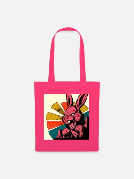 Evil Bunny Rampage - Stoffbeutel - Azalea