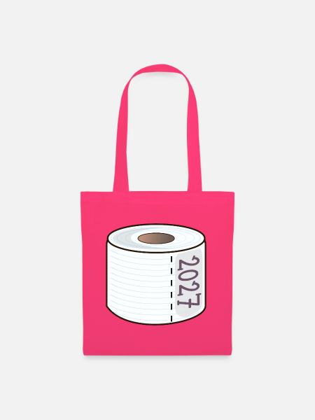 Klopapier Jahr 2027 - Stoffbeutel - Azalea