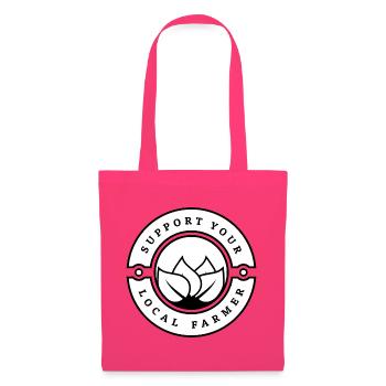 Support your local farmer - Natur & Landwirtschaft - Stoffbeutel - Azalea - Vorne