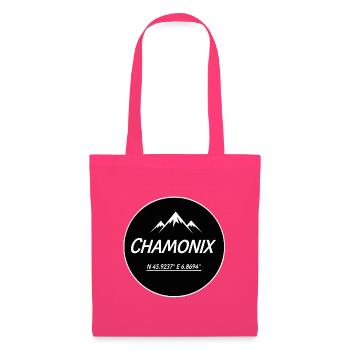 CHAMONIX - Sac en tissu - rose azalée - Devant