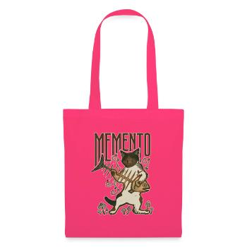 Memento Cat Fish Bone Mushroom Funny Vintage Art - Tote Bag - azalea - Front