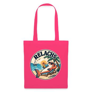 RELACHS – Chillender Lachs - Stoffbeutel - Azalea - Vorne