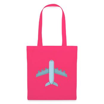 Flugzeug - Stoffbeutel - Azalea - Vorne