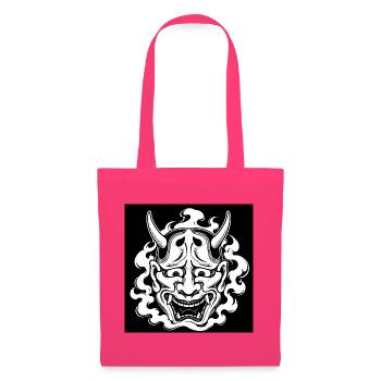 Hannya Maske - Stoffbeutel - Azalea - Vorne