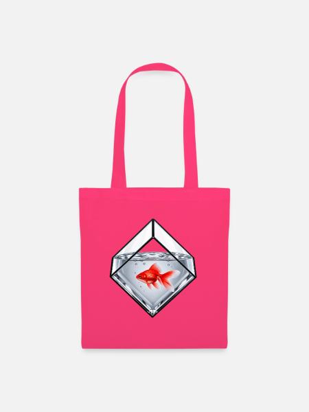 squarefish - Stoffbeutel - Azalea