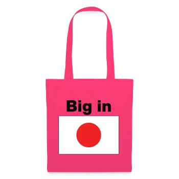 BIG IN JAPAN, JAPAN-FAN-DESIGN, LIEBLINGSLAND 🇯🇵 - Stoffbeutel - Azalea - Vorne
