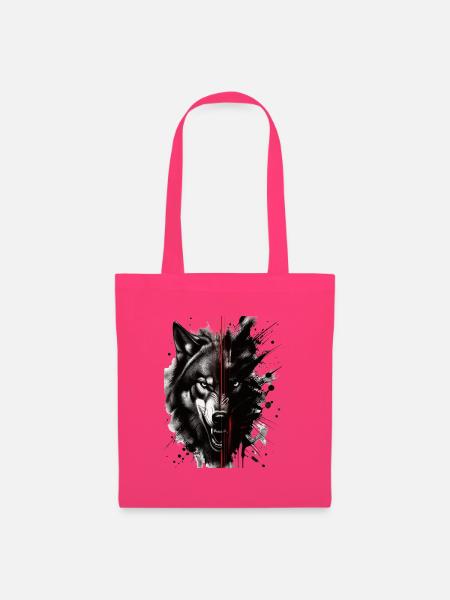 Wolf - Stoffbeutel - Azalea