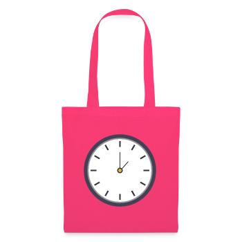 Uhr - Stoffbeutel - Azalea - Vorne
