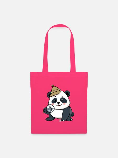 Detektiv Panda - Stoffbeutel - Azalea
