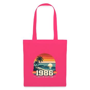 1986 Retro Sonnenuntergang Küstenedition - Stoffbeutel - Azalea - Vorne