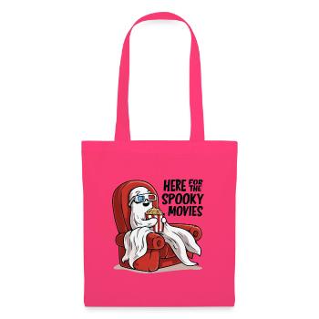 Popcorn Ghost: Spooky Movie Night - Stoffbeutel - Azalea - Vorne