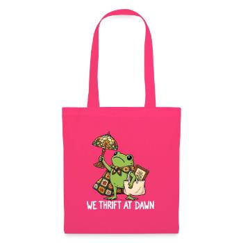 Thrift at Dawn: Froggy Chic - Stoffbeutel - Azalea - Vorne