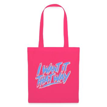 I Want It That Way - Backstreet 2026 - Stoffbeutel - Azalea - Vorne