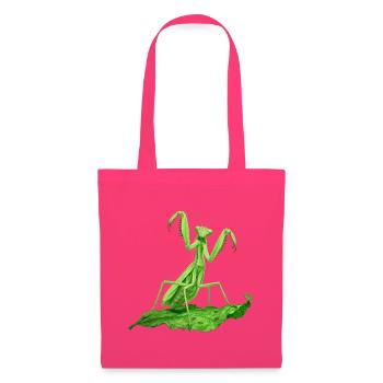 Gottesanbeterin grün - Stoffbeutel - Azalea - Vorne
