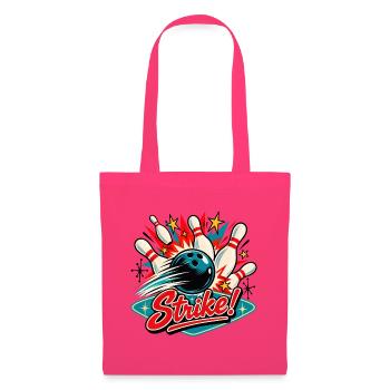 Strike Bowling Retro Explosion - Stoffbeutel - Azalea - Vorne