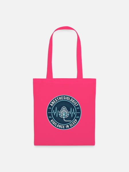 Anästhesisten-Atemmasken-Abzeichen-Geschenk - Stoffbeutel - Azalea