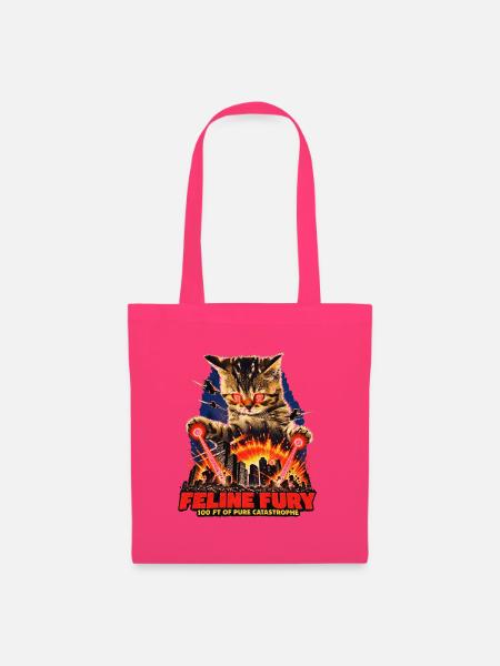 Feline Fury - Stoffbeutel - Azalea