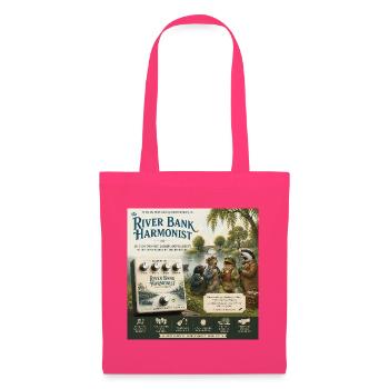 The River Bank Harmonist – ein literarisches Gitarrenpedal - Stoffbeutel - Azalea - Vorne
