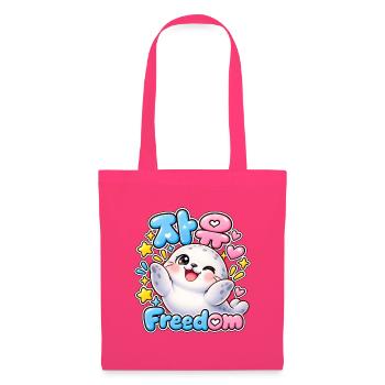 Kawaii RobbeFreiheit - Stoffbeutel - Azalea - Vorne