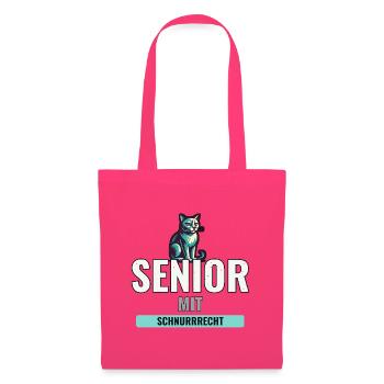Geschenk zur Adoption einer älteren Katze - Stoffbeutel - Azalea - Vorne