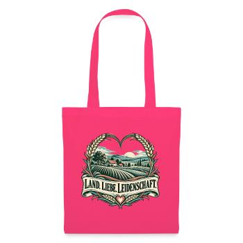Land Liebe Leidenschaft Landschaft - Stoffbeutel - Azalea - Vorne