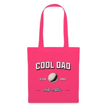 Cool Dad 1982 Golf Papa Geburtstag Geschenk - Stoffbeutel - Azalea - Vorne