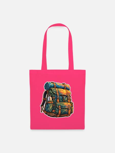 Sonnenuntergang Rucksack Abenteuer - Stoffbeutel - Azalea