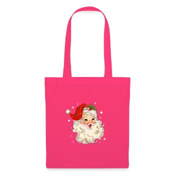 Weihnachtsmann Santa Vintage Weihnachten Motiv - Stoffbeutel - Azalea - Vorne