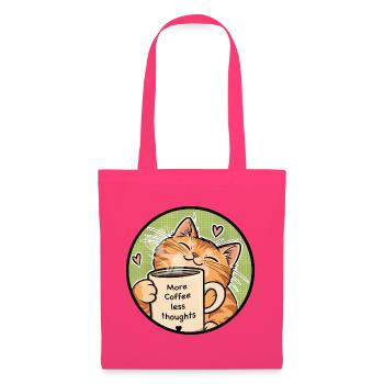 Cozy Cat Kaffeetasse Moment - Stoffbeutel - Azalea - Vorne