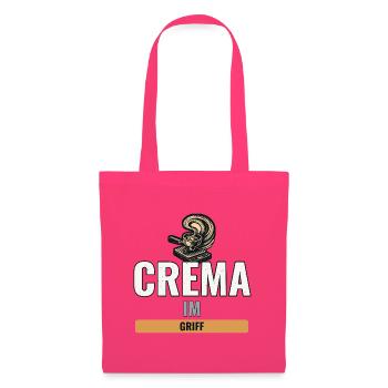 Hobby-Barista Geschenk mit Siebträger-Motiv - Stoffbeutel - Azalea - Vorne